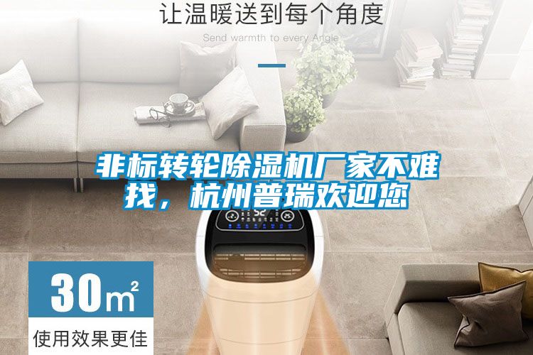 非標轉(zhuǎn)輪除濕機廠家不難找，杭州普瑞歡迎您